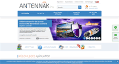 Desktop Screenshot of antennak.hu